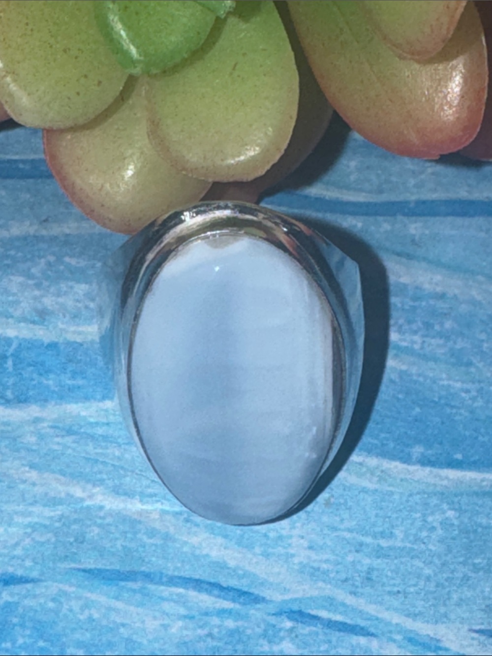 Owyhee Opal Silver Ring
